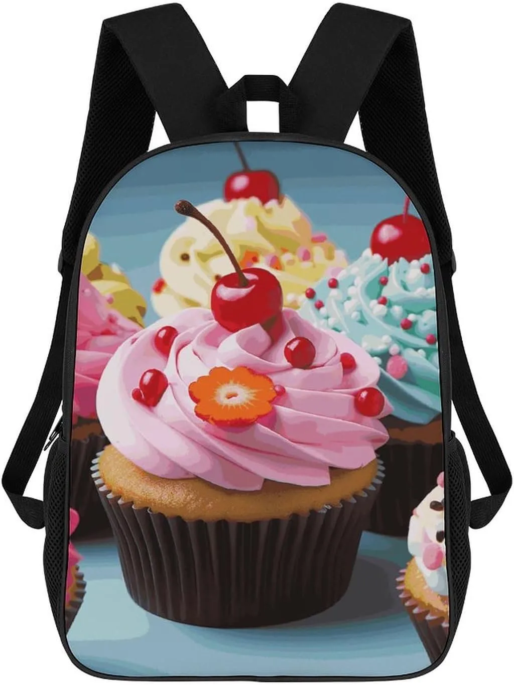 Laptop Backpack for Men Women Daypack Cupcake Computer Bag Travel Backpacks Laptop Bag