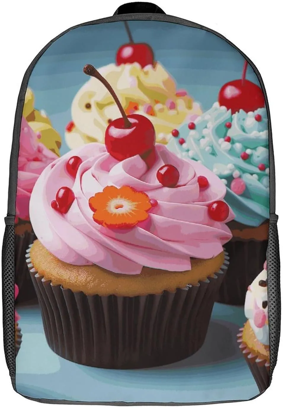 Laptop Backpack for Men Women Daypack Cupcake Computer Bag Travel Backpacks Laptop Bag