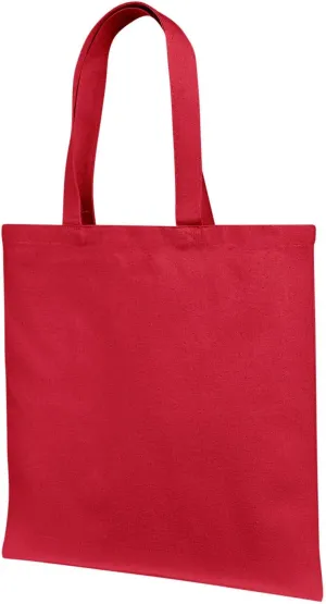 LB85113 12 oz., Cotton Canvas Tote Bag With Self Fabric Handles