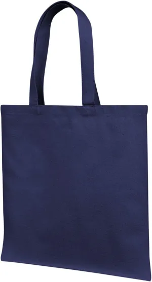 LB85113 12 oz., Cotton Canvas Tote Bag With Self Fabric Handles
