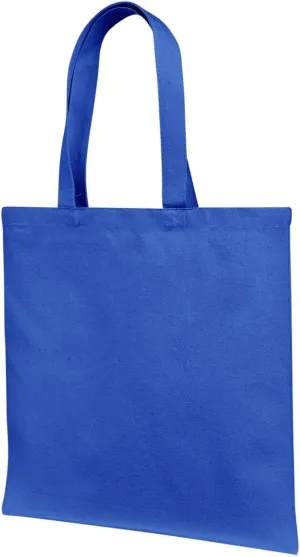 LB85113 12 oz., Cotton Canvas Tote Bag With Self Fabric Handles