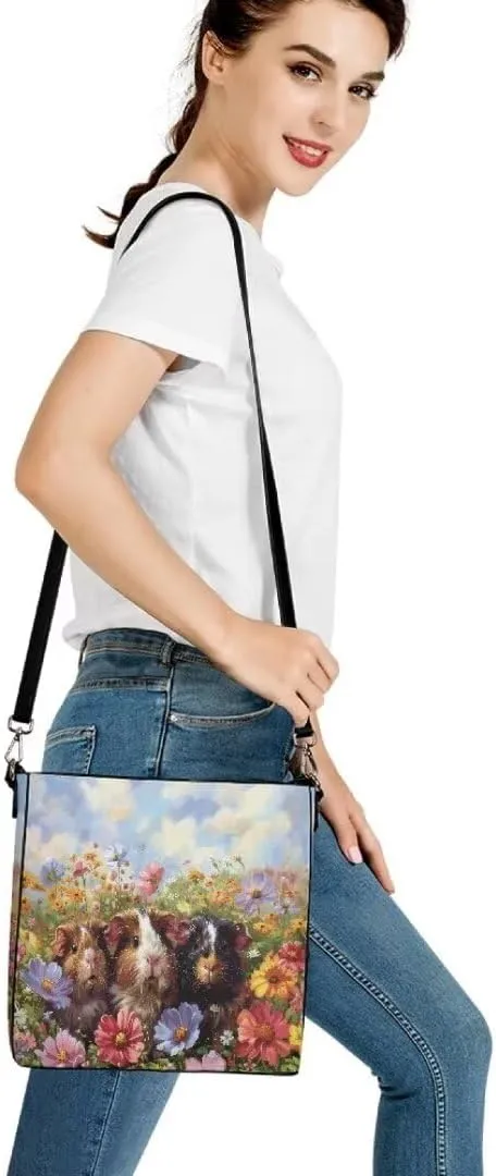 Leather Tote Bucket Bags for Women Trendy Satchels Work Travel Bag Cross Body Bag Purses with Adjustable Strap