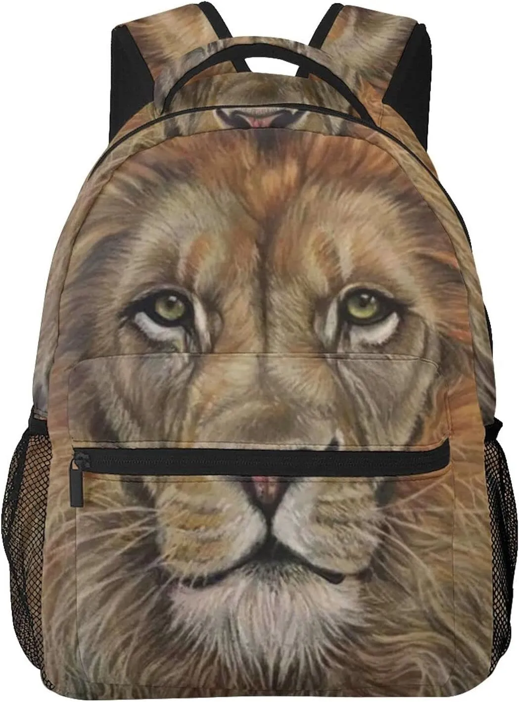 Lion Backpack Animal Backpack Cool Tablet Travel Picnic Bag Bag for Men Women LIon Travel Bag