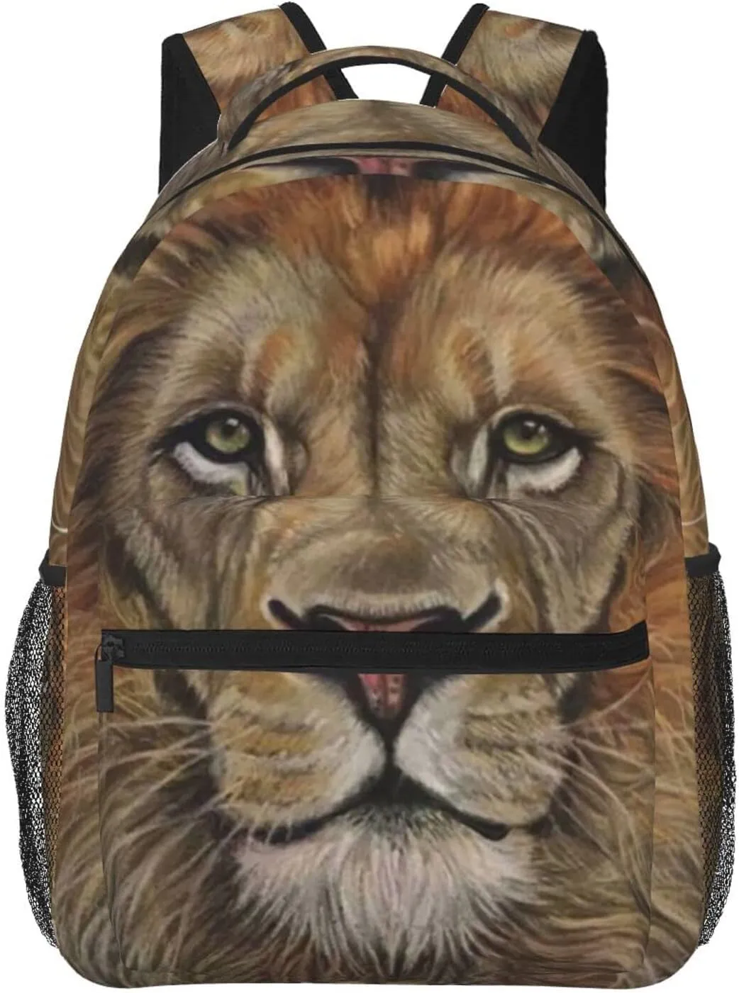 Lion Backpack Animal Backpack Cool Tablet Travel Picnic Bag Bag for Men Women LIon Travel Bag
