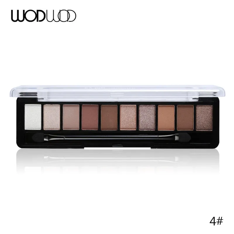 Makeup Palette 10 Color Nude Matte Eyeshadow Shimmer Diamond Glitter
