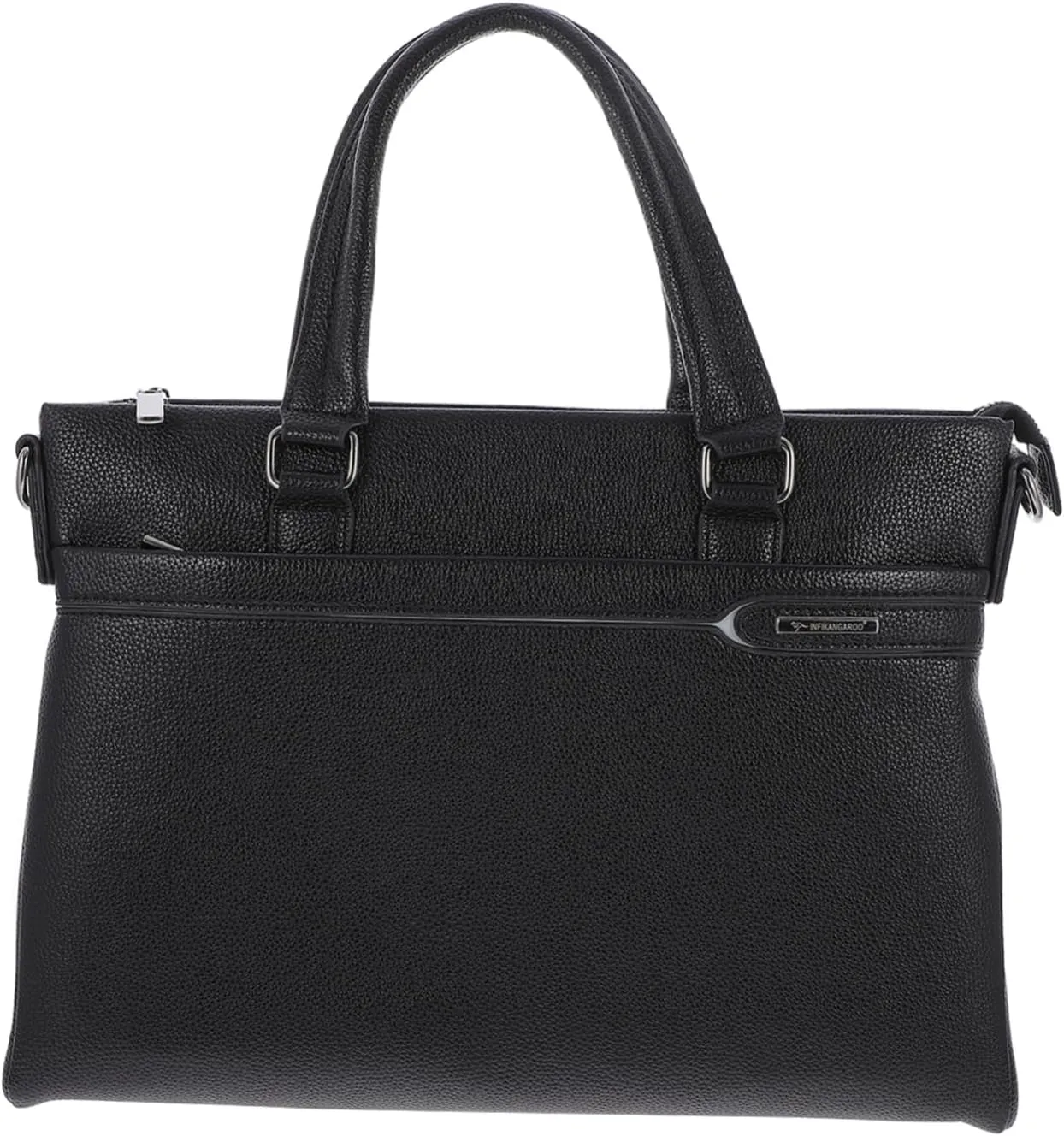 Men's Business Briefcase Laptop Storage Bag Shoulder Bag Double Handles for Professionals