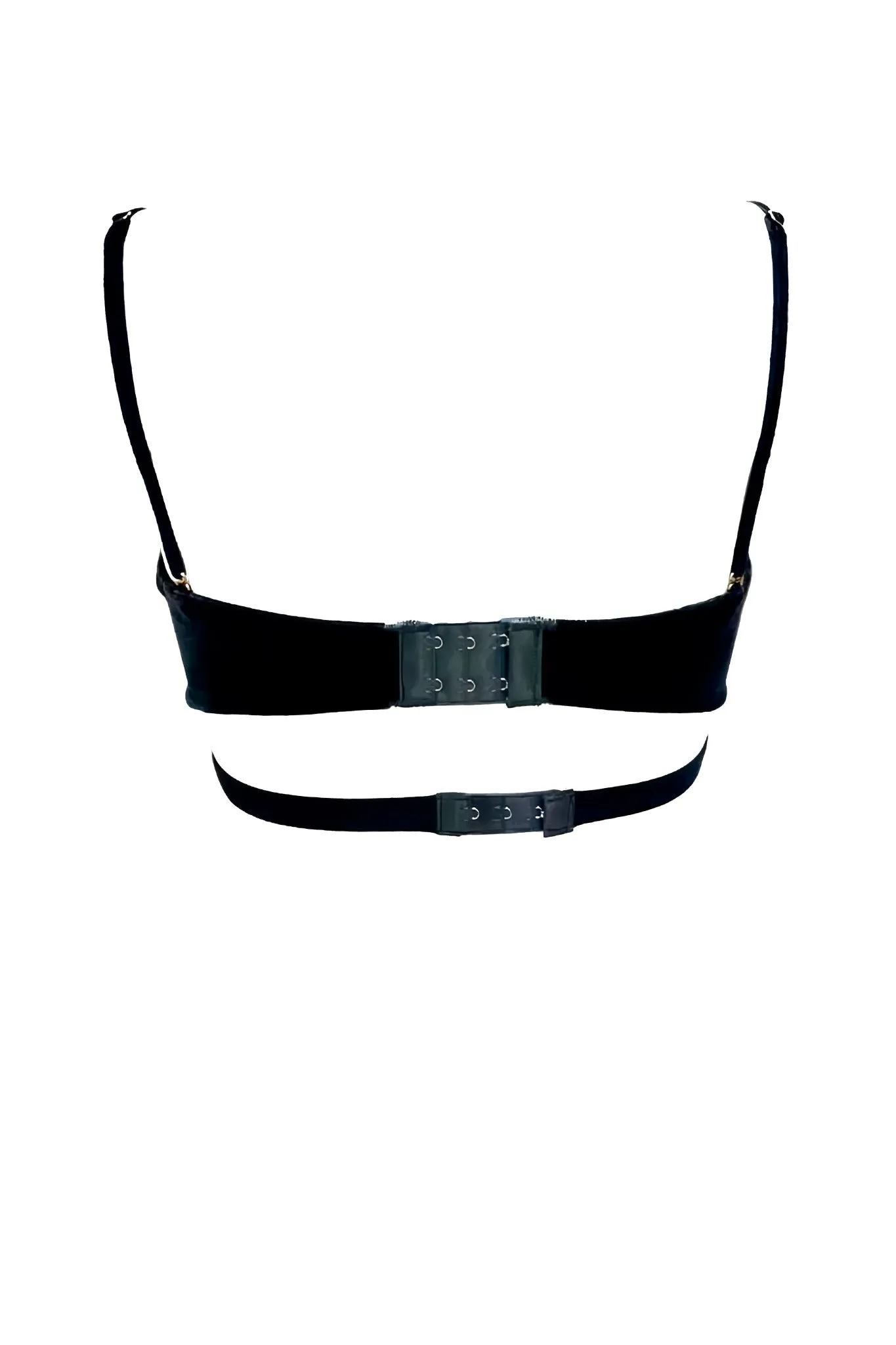 Navy Velour Convertible Bra