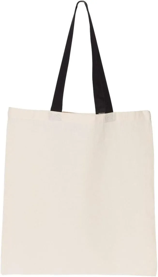 OAD OAD Contrasting Handles Tote OS BLACK