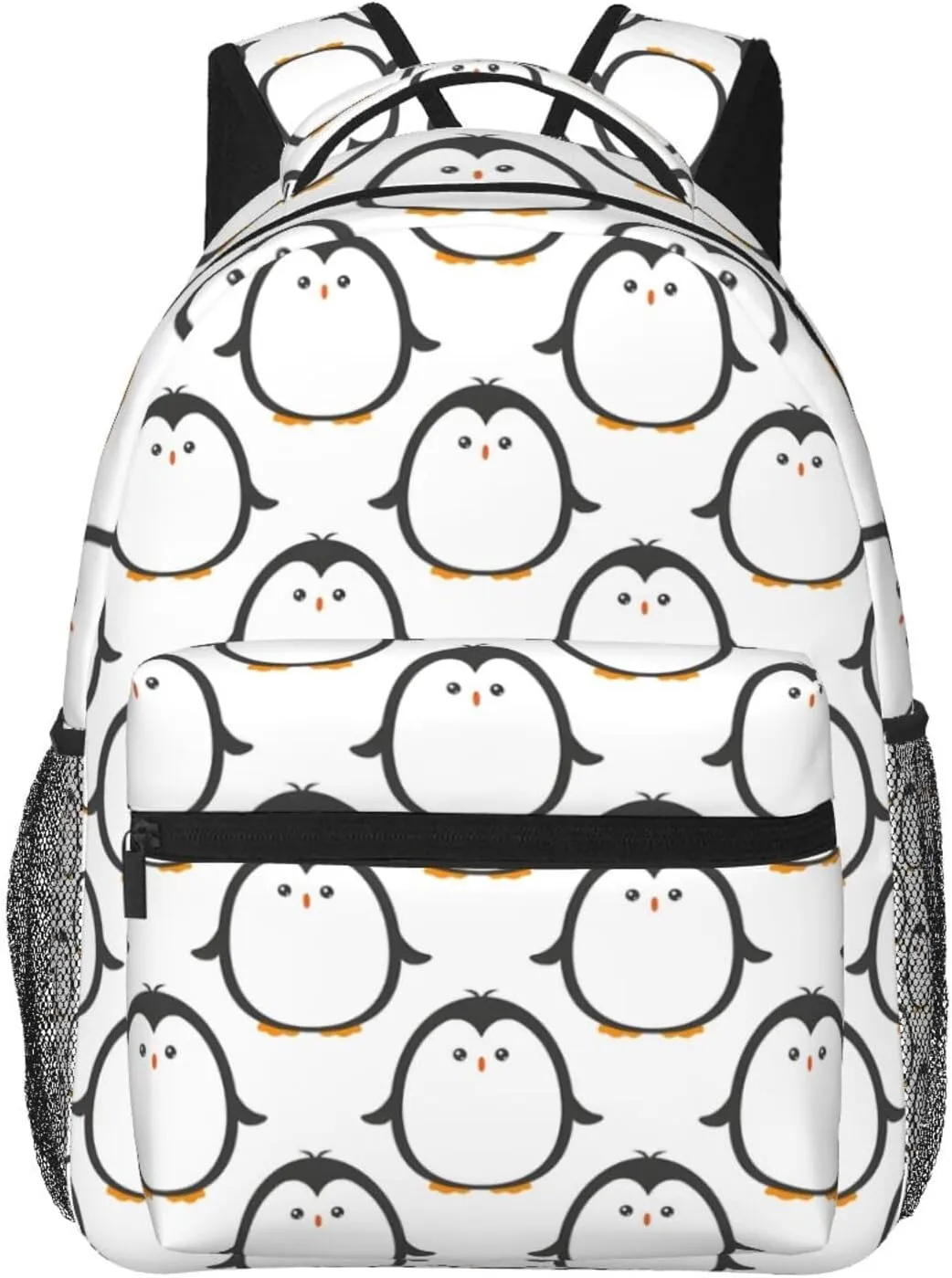 Penguin Travel Laptop Backpack Women Lightweight Backpack Adjustable College Backpack Fits 15.6 Inch Laptop Waterproof Travel Backpack for Men, Work, Women