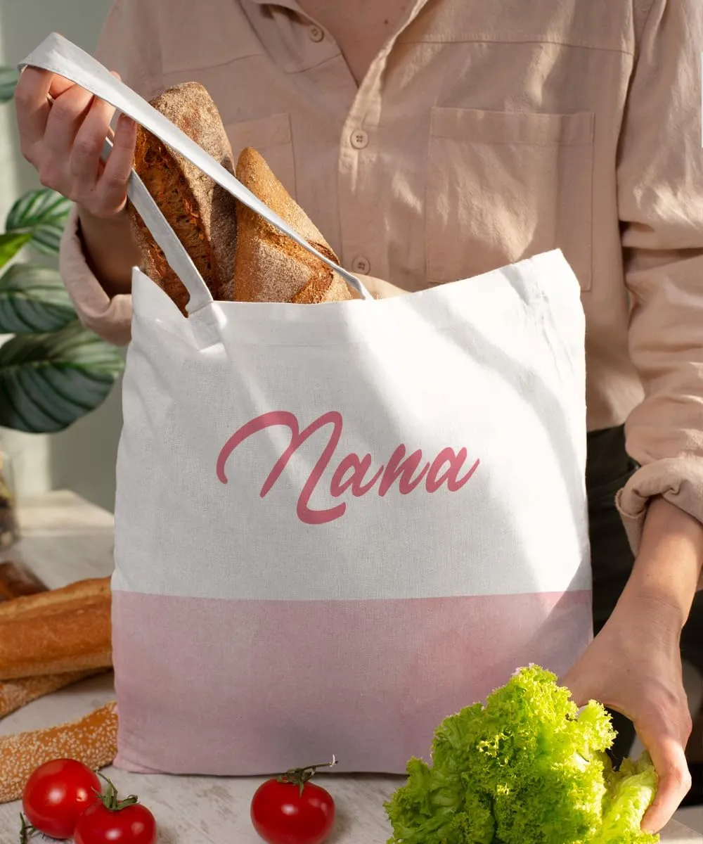 Pink Grandma Gifts Tote Bag, Gifts for Grandma, Grandma Gifts from Grandkids, Best Grandma Christmas Birthday Gifts