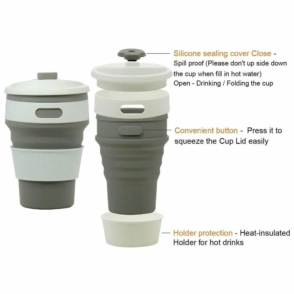 Portable Silicone Foldable Cup