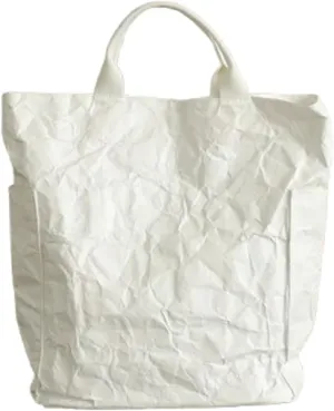 PVC Tote Bag Women Slouchy Kraft Paper Hobo Bags Satchels Crescent Shoulder Bag Crossbody Purse Top-handle Tote Handbag