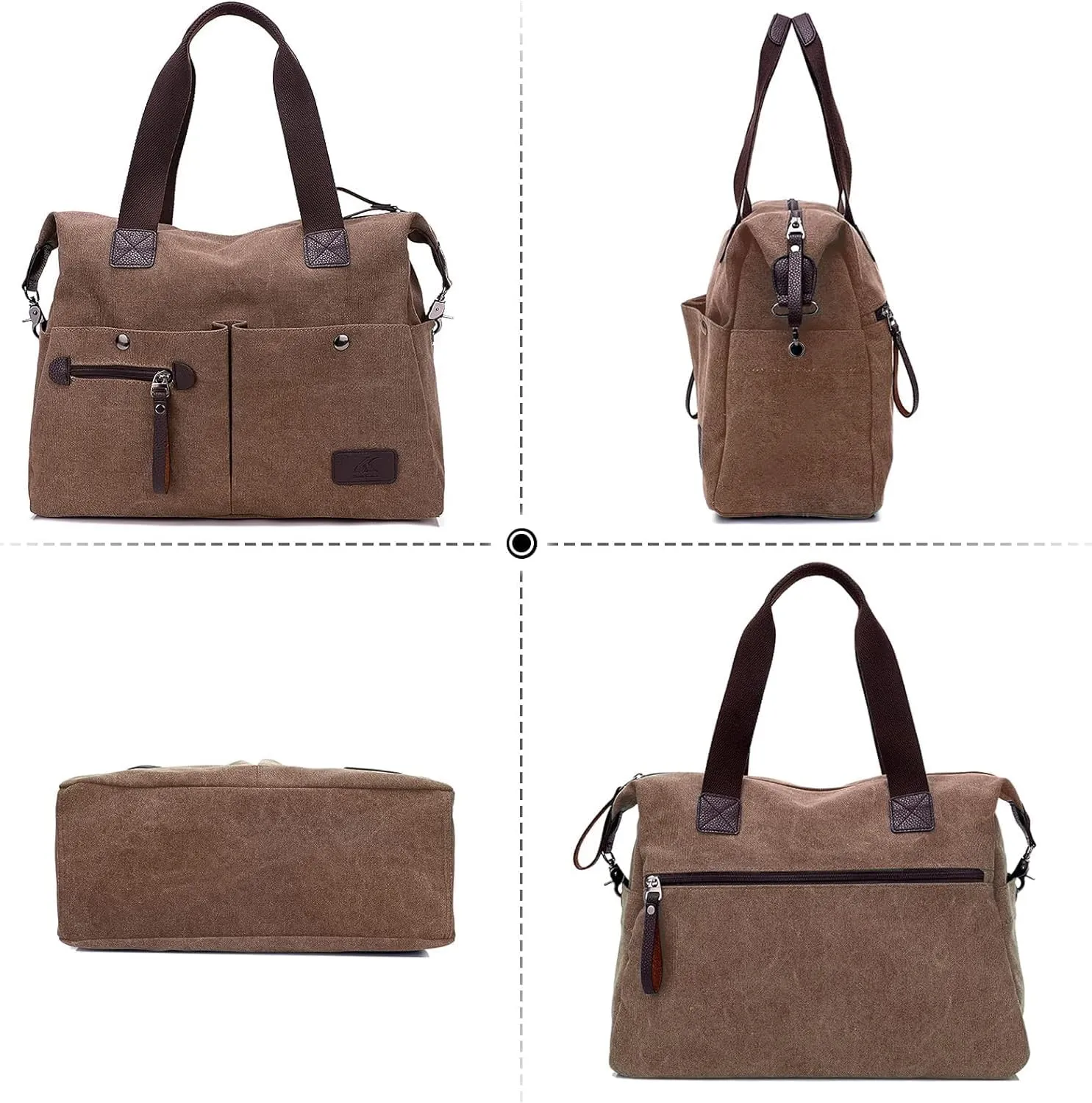 Retro Women Handbags Ladies Canvas Shoulder Bag Large Messenger Bag