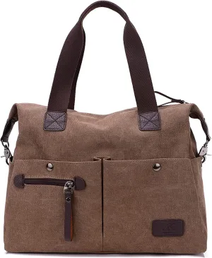 Retro Women Handbags Ladies Canvas Shoulder Bag Large Messenger Bag
