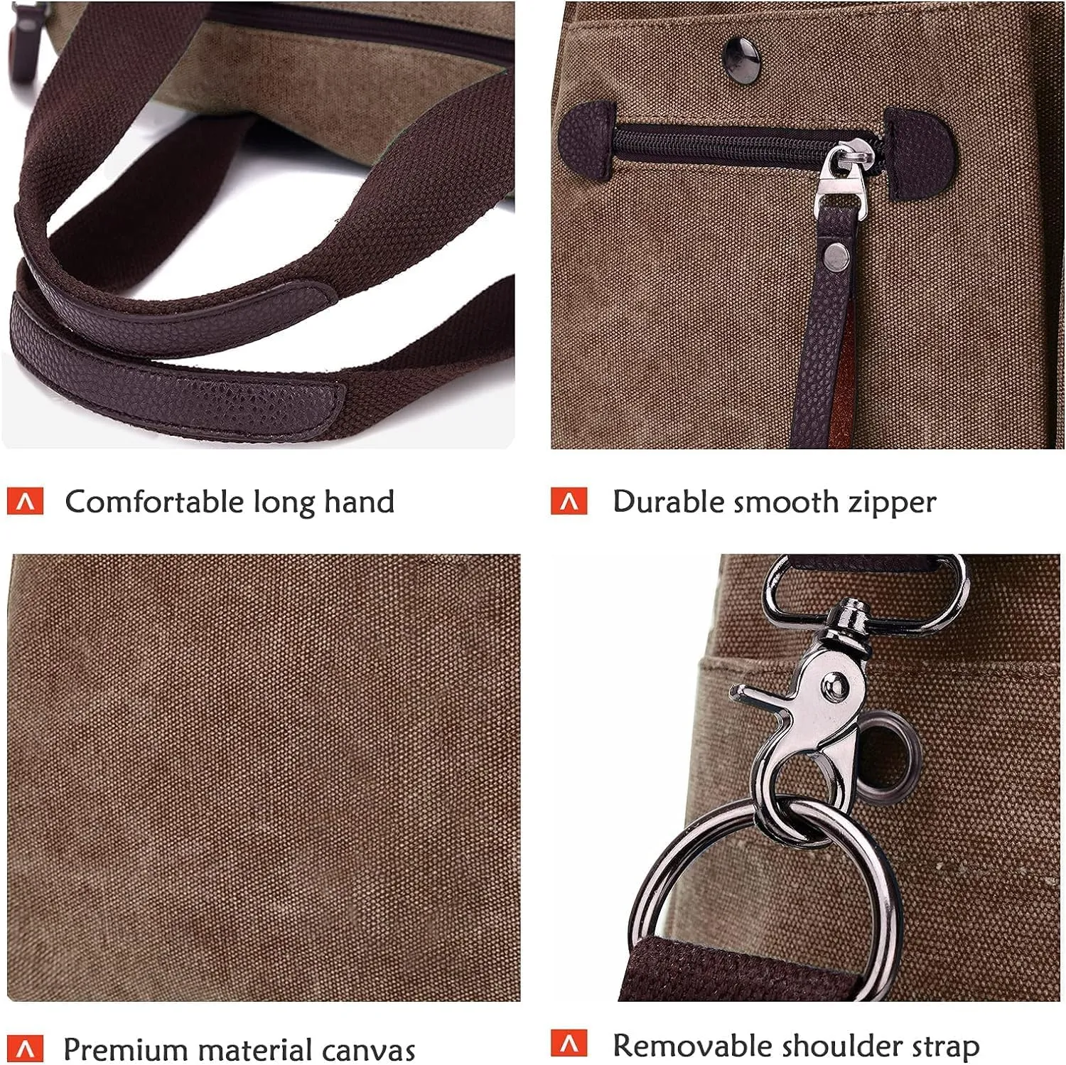 Retro Women Handbags Ladies Canvas Shoulder Bag Large Messenger Bag
