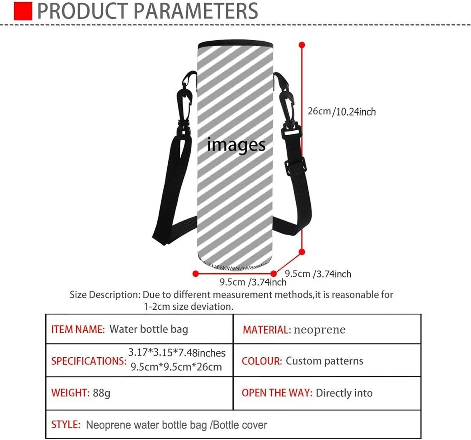 Running White Horse Print Backpack for Boys Girls Back to School Shoulder Bookbags, Insulated Thermal Lunch Totes, Cooler Water Bottle Sleeve, 3pcs/set
