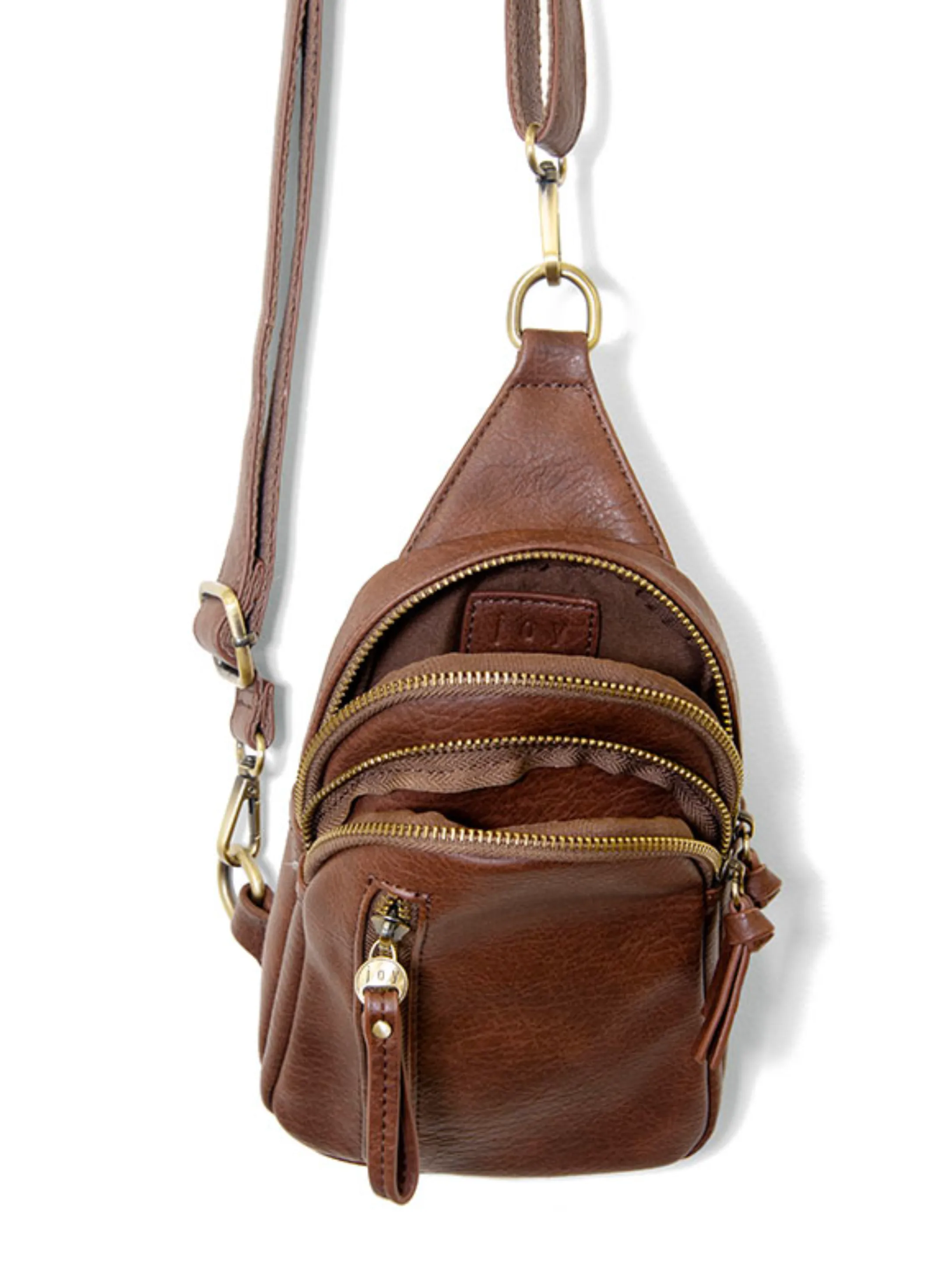 Skyler Sling Bag [Cognac-L8166]