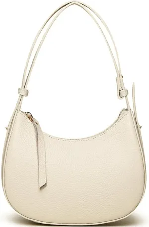 Slouchy PU Leather Crescent Shoulder Bag Women Hobo Bags Trendy Crossbody Purse Cute Satchels Top-handle Tote Handbag 2024