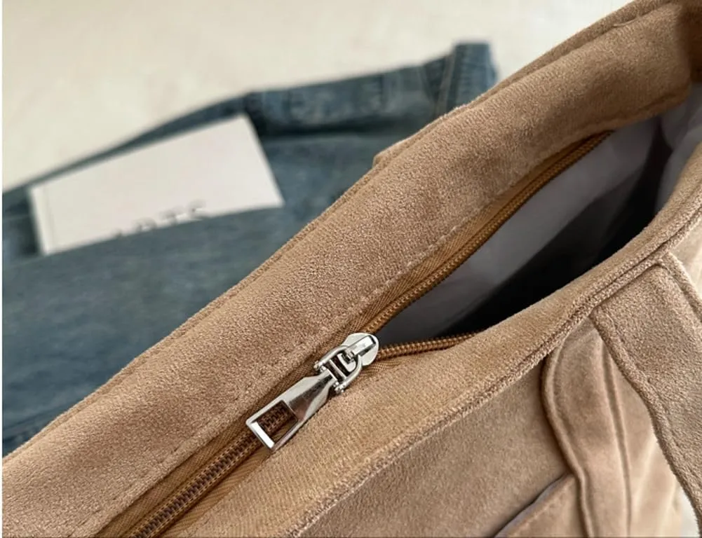 Slouchy Suede Crescent Shoulder Bag Women Trendy Crossbody Purse Hobo Bags Cute Satchels Bag Top-handle Tote Handbag