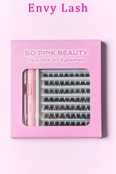 SO PINK BEAUTY Faux Mink Eyelashes Cluster Multipack