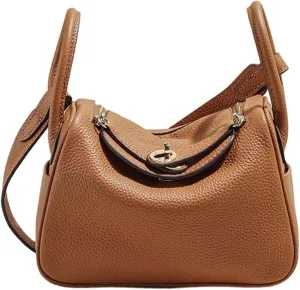 Soft Genuine Leather Satchel Bags for Women Top Handle Shoulder Purses and Handbags Totes Shoulder Bag Well made