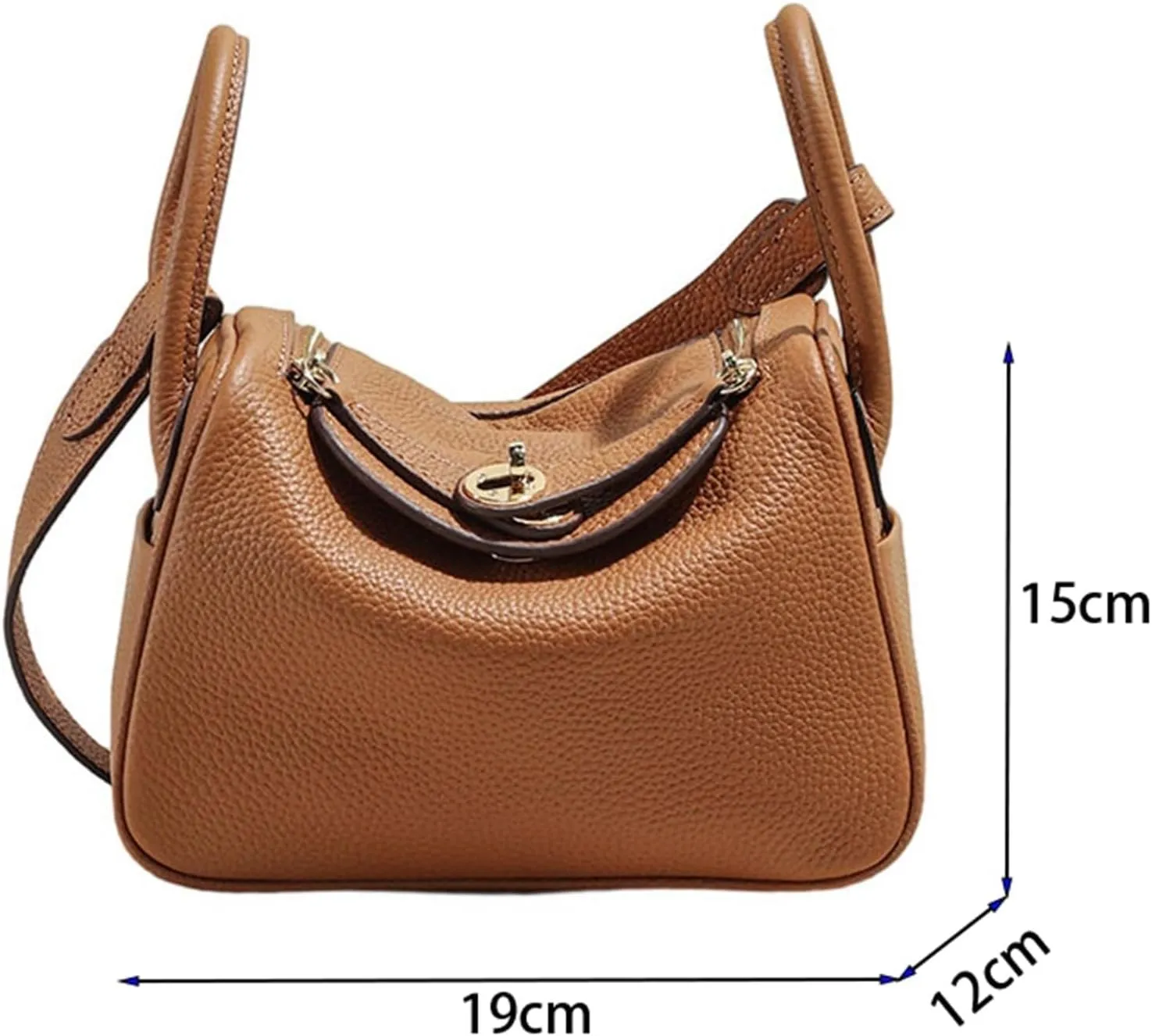 Soft Genuine Leather Satchel Bags for Women Top Handle Shoulder Purses and Handbags Totes Shoulder Bag Well made