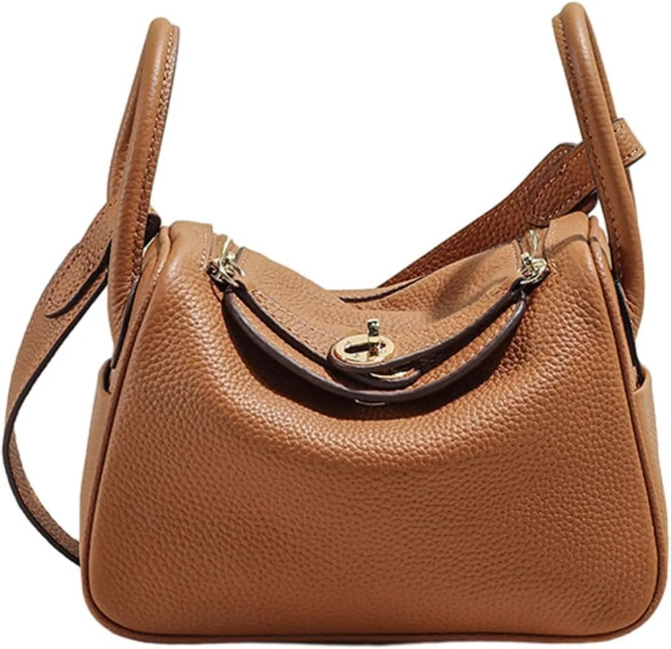 Soft Genuine Leather Satchel Bags for Women Top Handle Shoulder Purses and Handbags Totes Shoulder Bag Well made