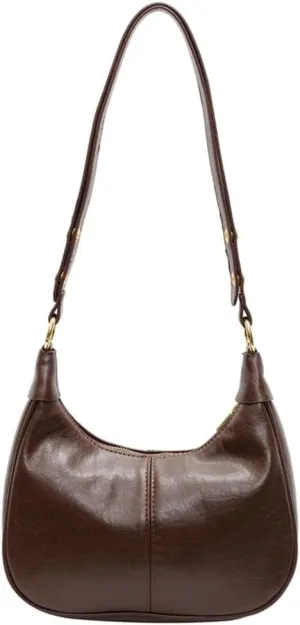Soft Vegan Leather Crossbody Bag for Women Small Shoulder Tote Purse Dumpling Handbags Casual Satchels Daily Use