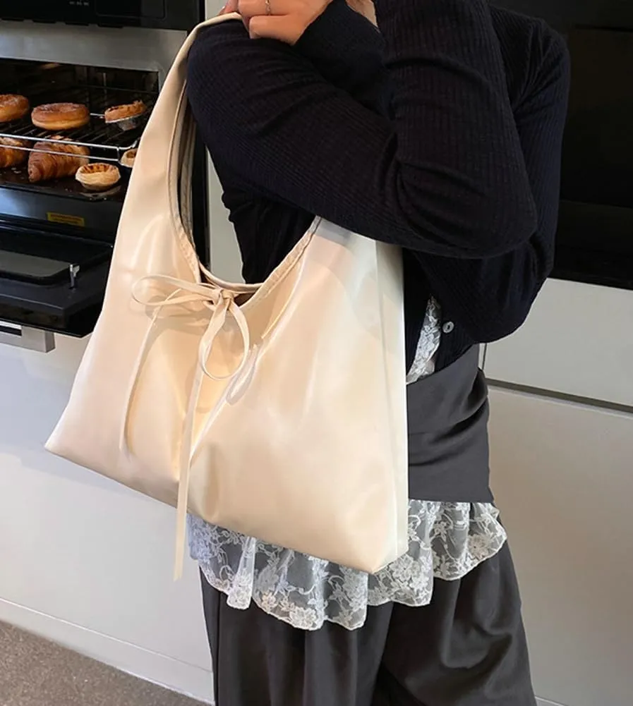 Soft Vegan Leather Tote Bags for Women Large Shoulder Purse Casual Ladies Working Handbags Top Handle Satchels