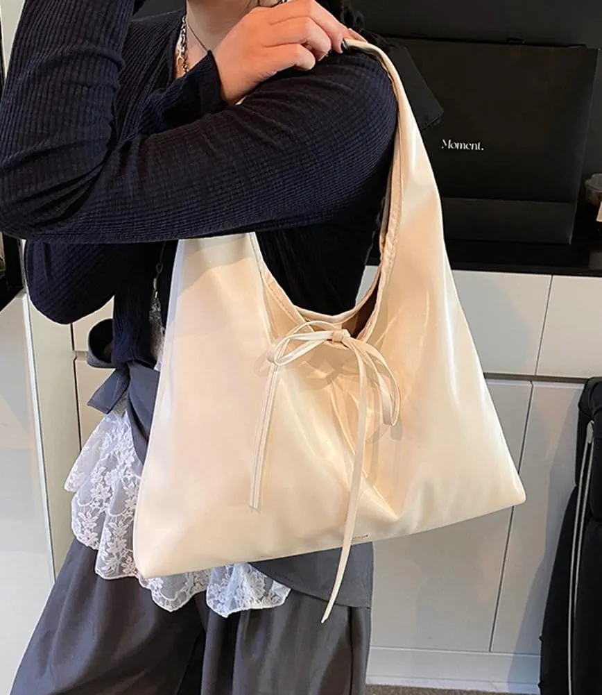 Soft Vegan Leather Tote Bags for Women Large Shoulder Purse Casual Ladies Working Handbags Top Handle Satchels
