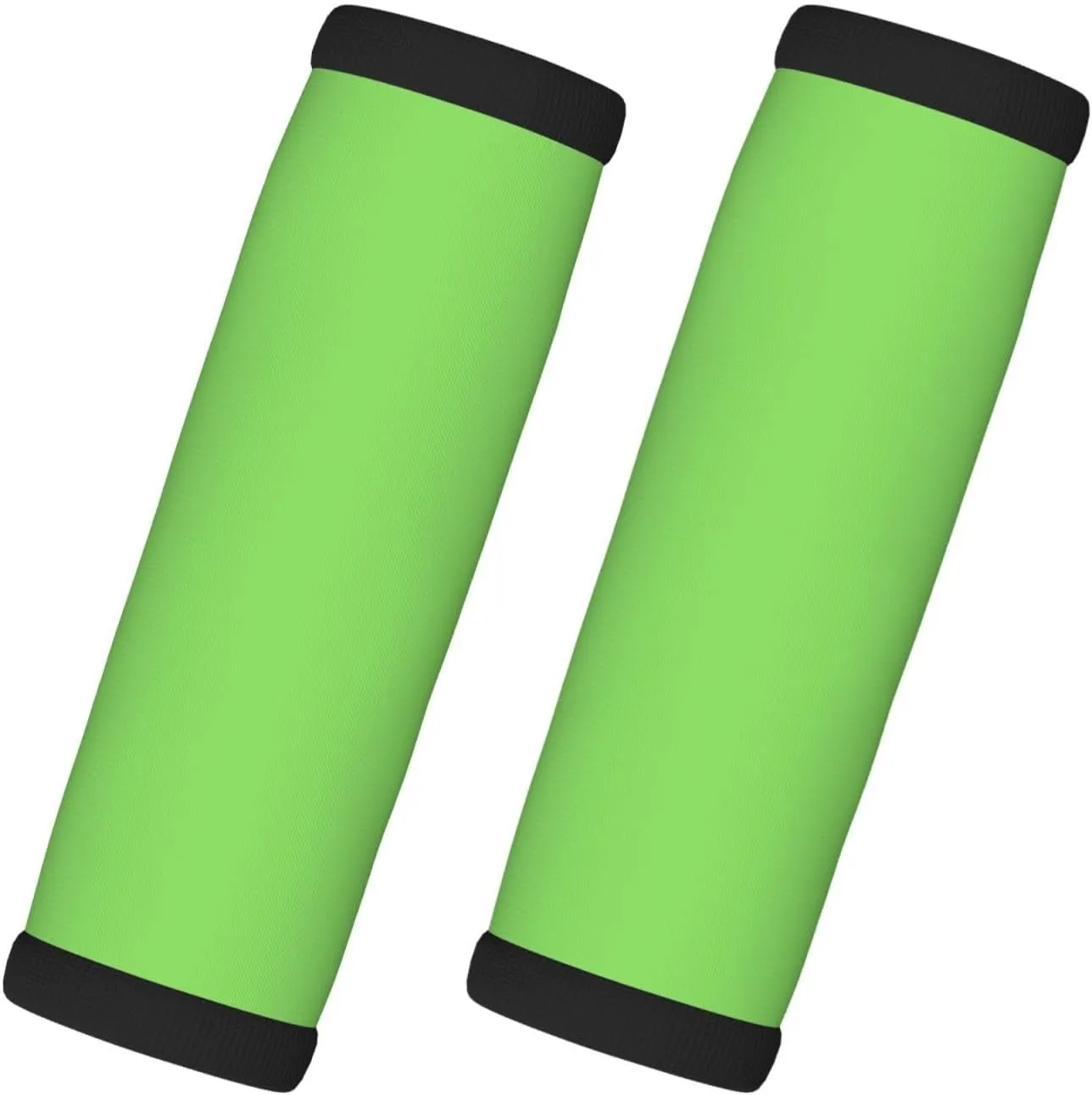 Solid color light green Luggage Handles Wrap Grips 2 Packs, Suitable for suitcases, door handles, refrigerator handles, car handles