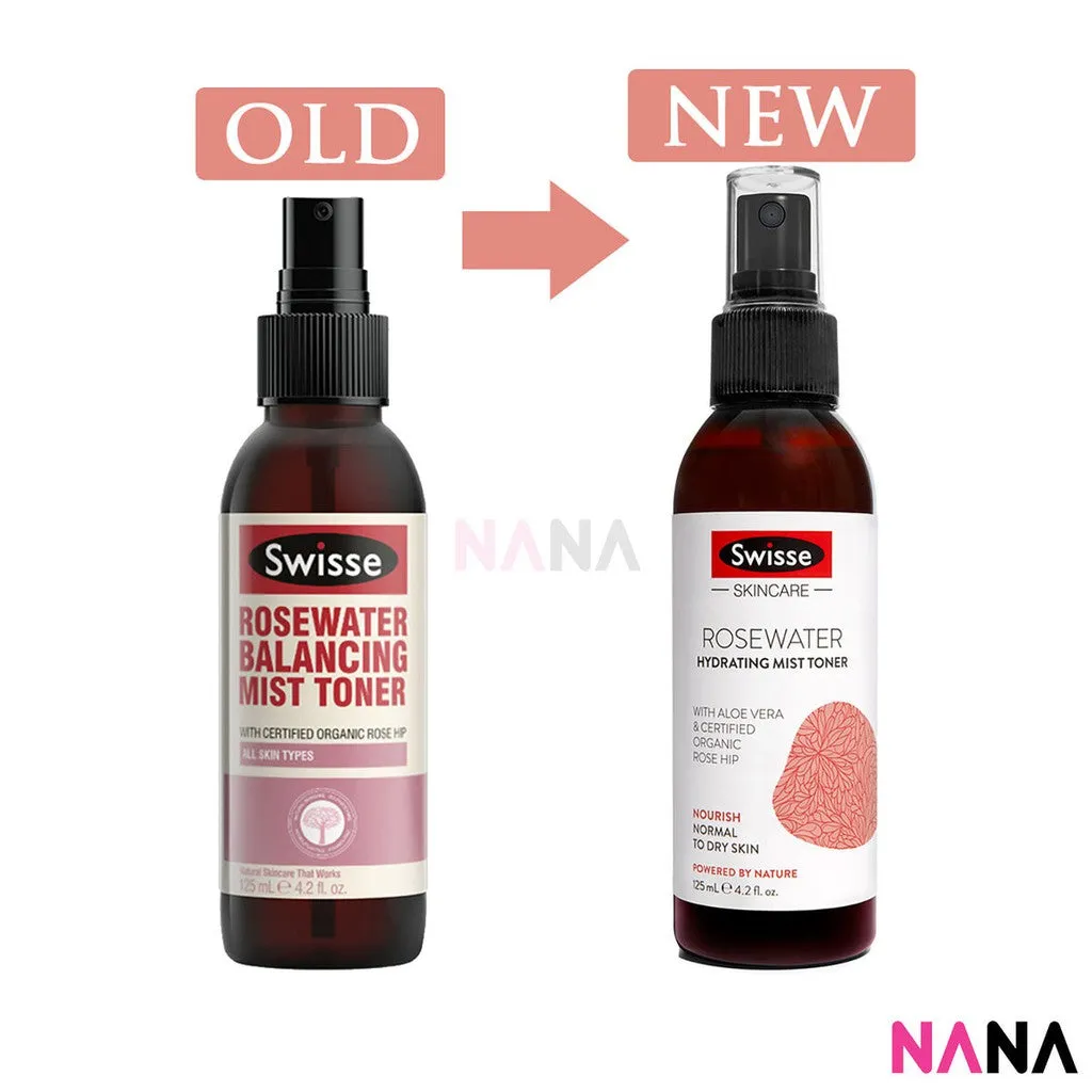 Swisse Rosewater Balancing Mist Toner 125ml x2