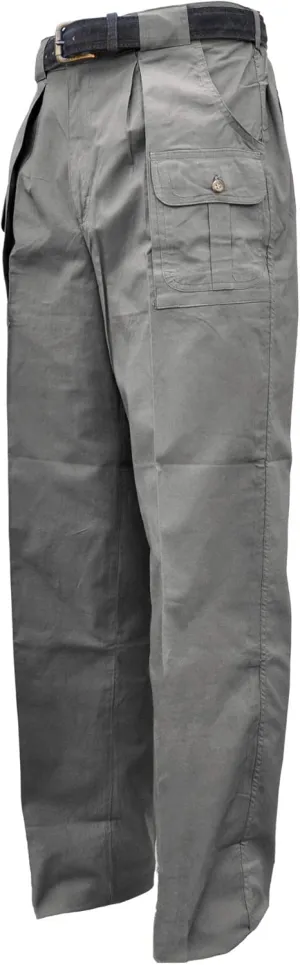 Tag Six Pocket Congo Pants for Men, Front Pleats, 100% Cotton