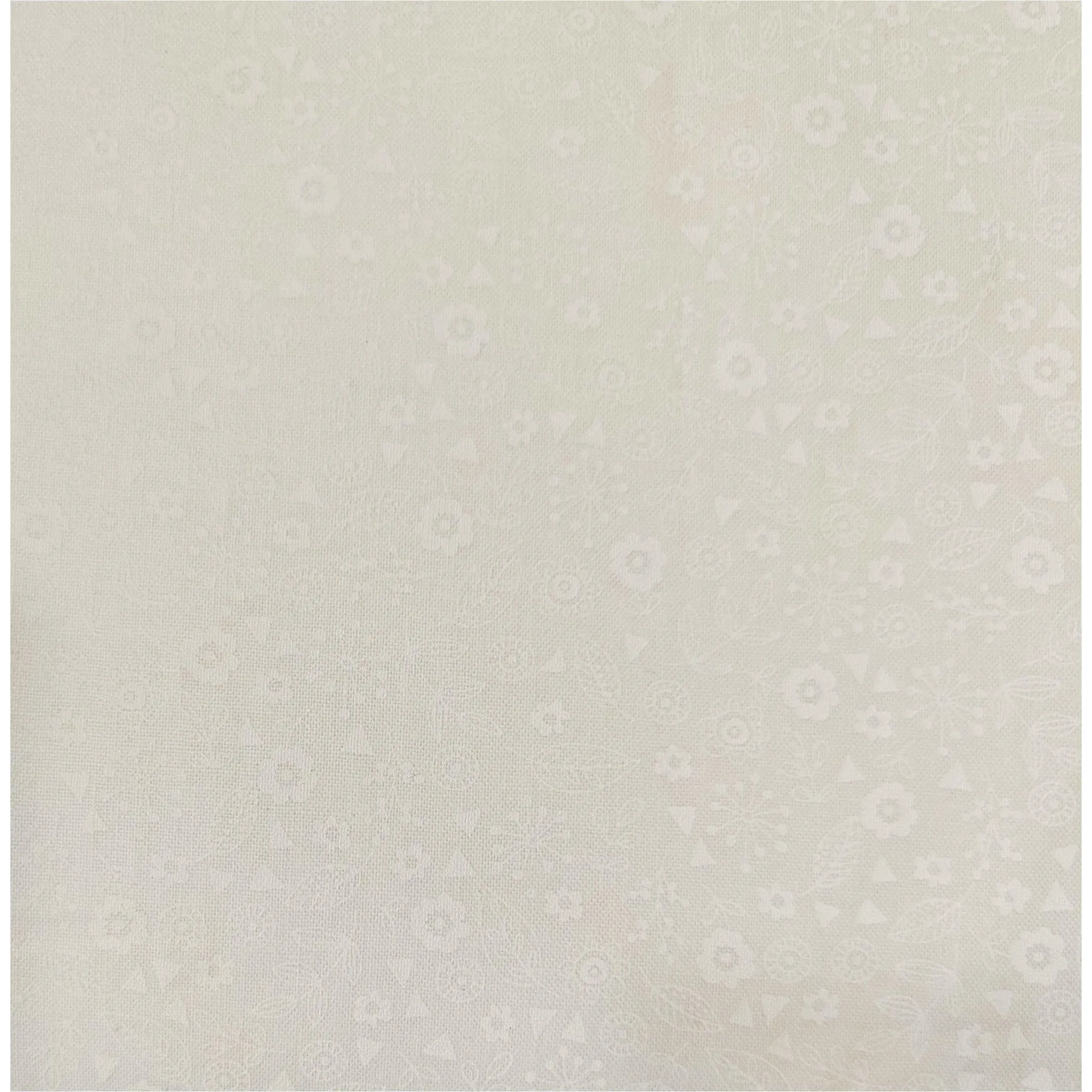 Tela  Stof Quilters Basic Perfect Makower100% algodón 1930 flores blancas sobre fondo blanco