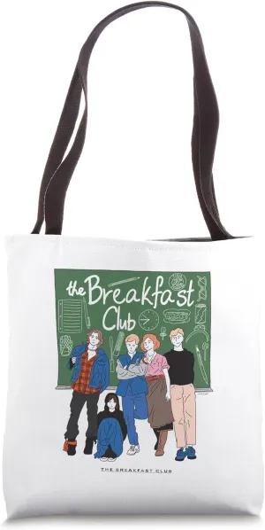 The Breakfast Club 40th Anniversary Chalkboard Tote Bag