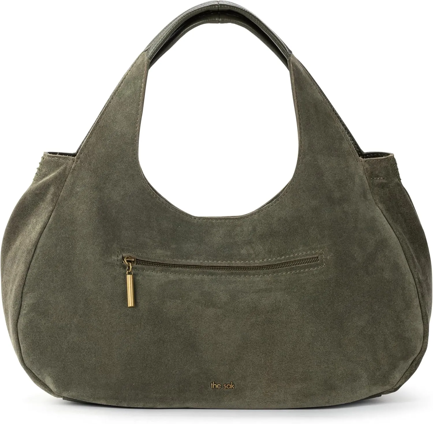 The Sak Rylan Medium Satchel in Leather, Double Handles & Removable Crossbody Strap