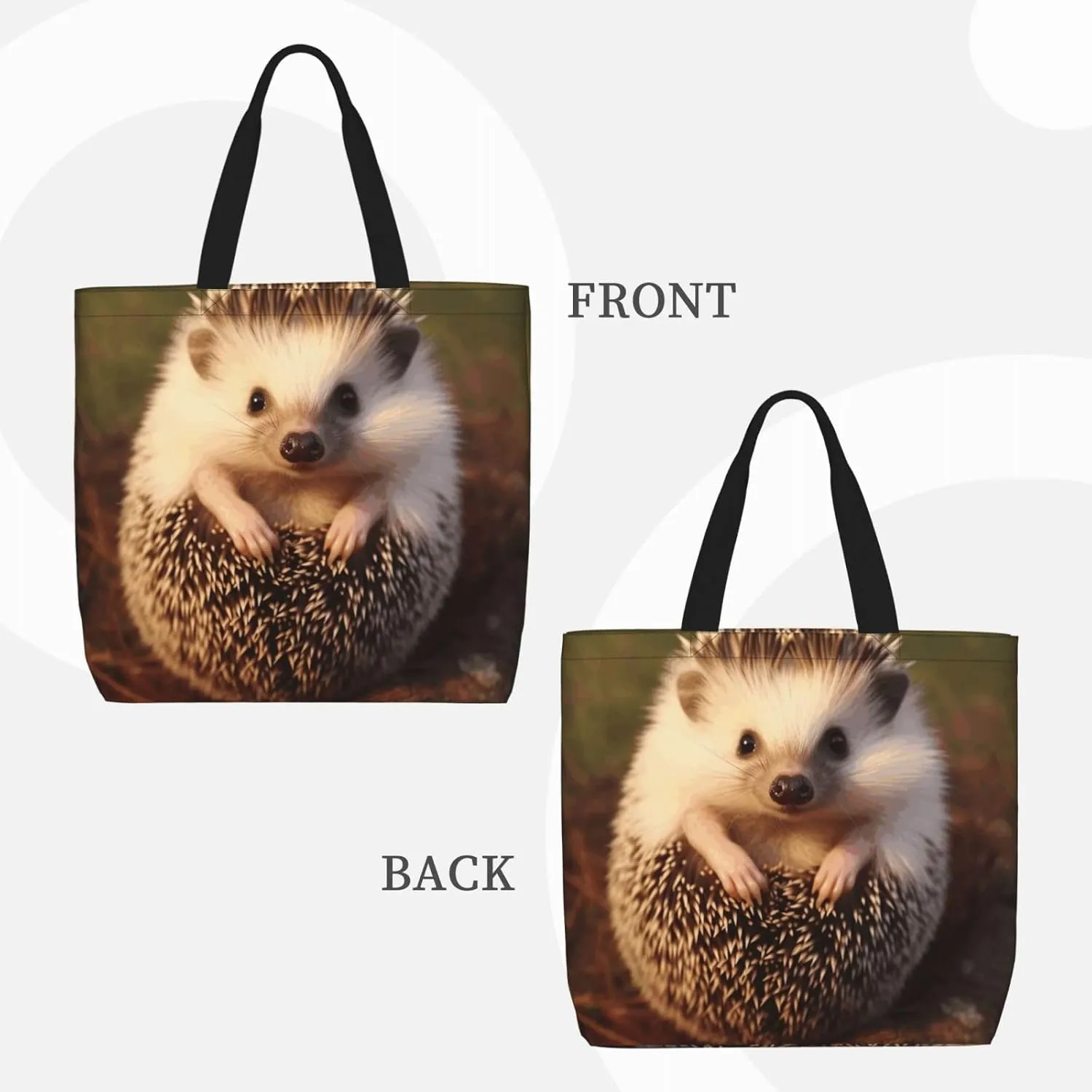 Tote Bag for Women Reusable Grocery Bags Beautiful Butterfly Tote Bag with Inner Pocket Travel Tote for Shopping