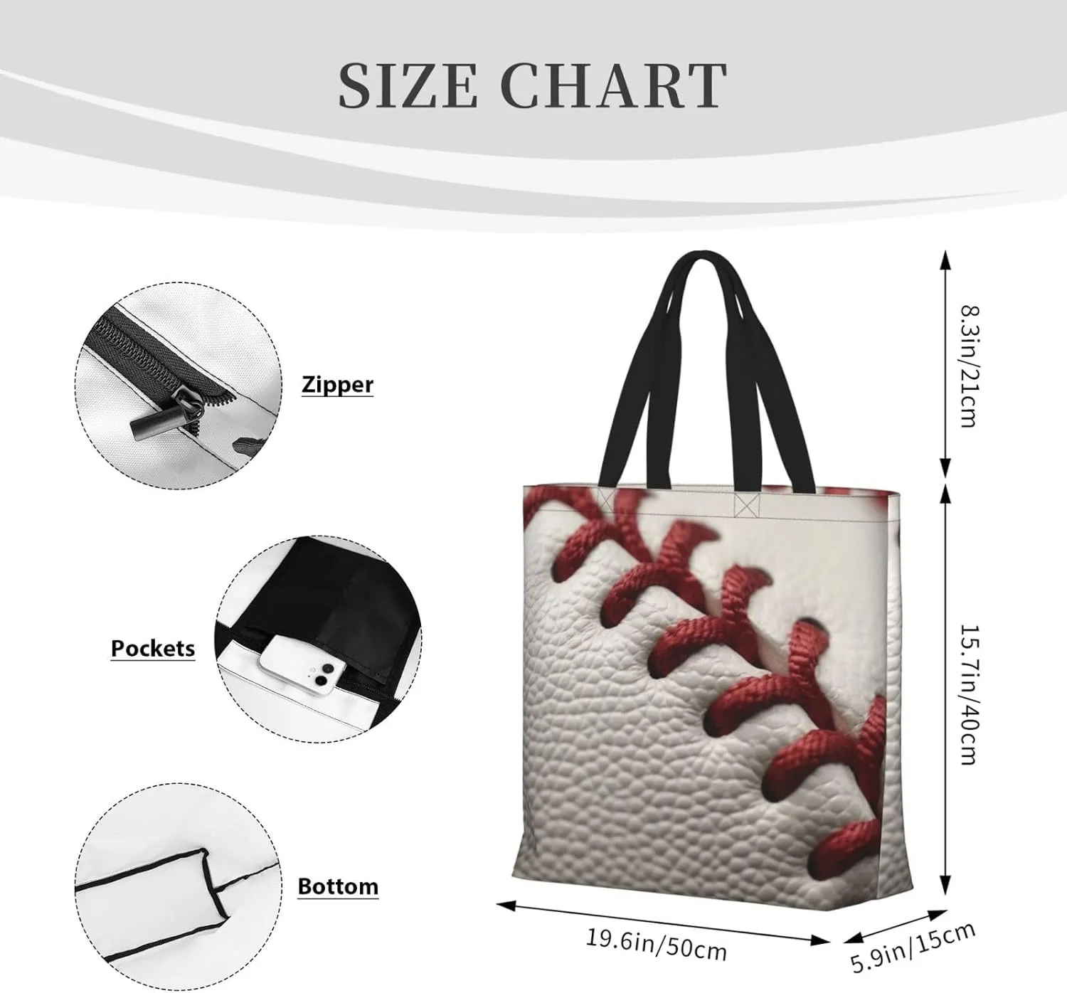 Tote Bag for Women Reusable Grocery Bags Beautiful Butterfly Tote Bag with Inner Pocket Travel Tote for Shopping