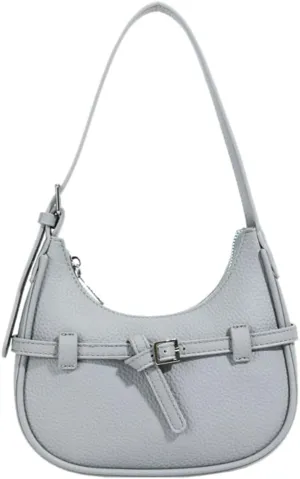 Trendy Vegan Leather Shoulder Bag for Women Small Y2k Crossbody Tote Purse Dumpling Handbags Crescent Satchels