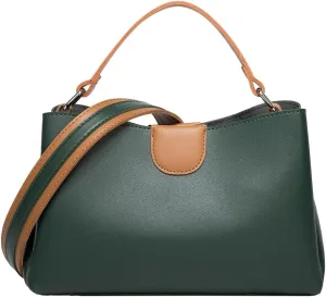 Trendy Vegan Leather Shoulder Crossbody Bag for Women Small Classical Tote Purses Ladies Commuting Handbags Satchels