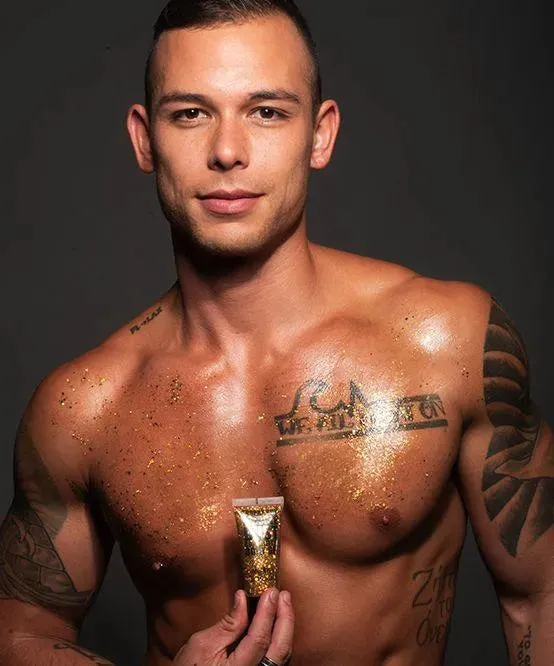 Trophy Boy GOLD Muscle Dust Body Glitter