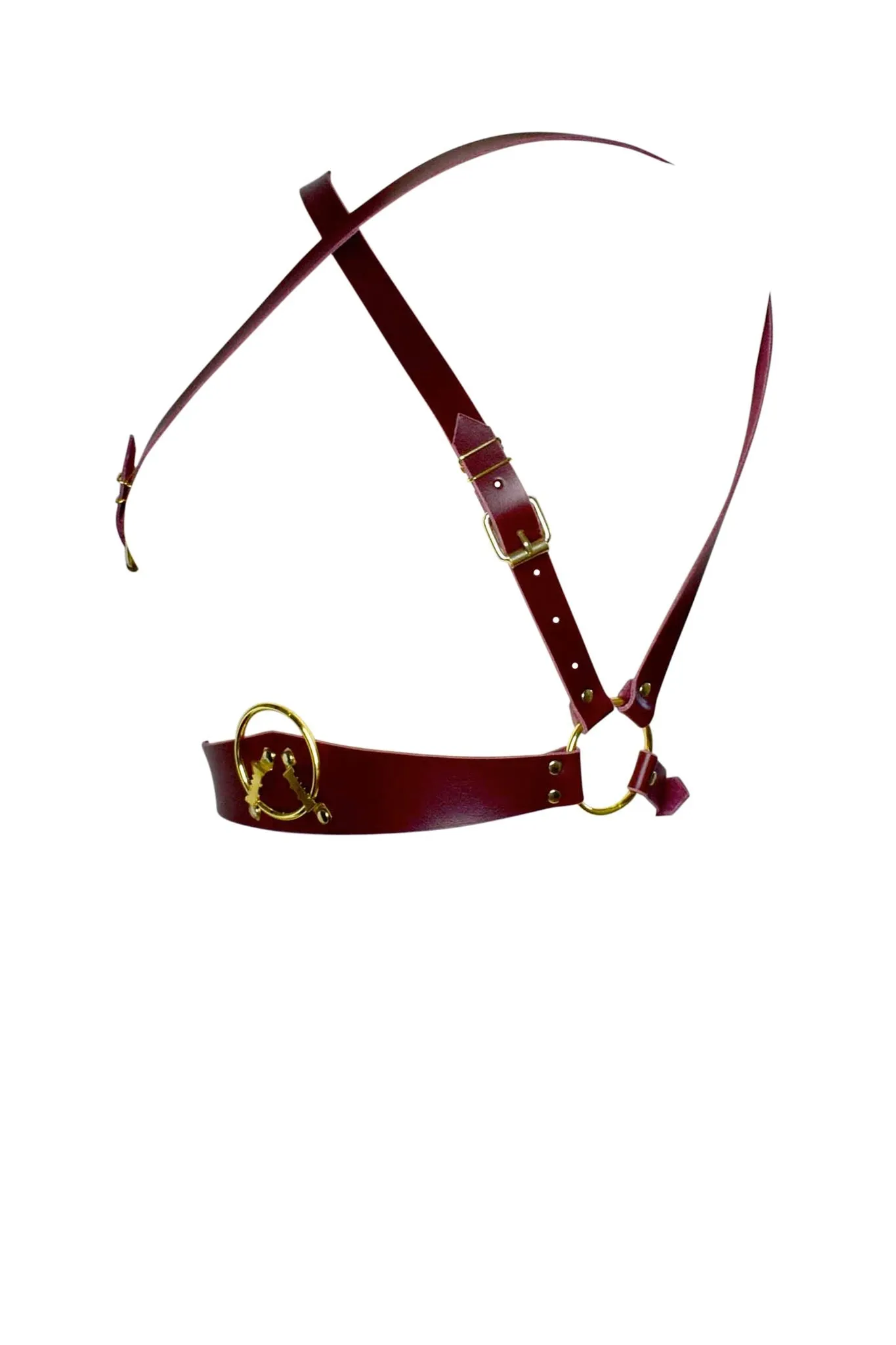 Vanya Convertible Leather Harness