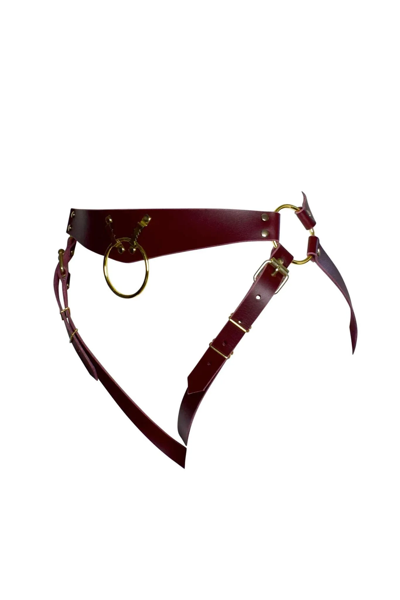 Vanya Convertible Leather Harness