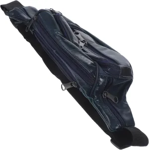 Waterproof Mens Fanny Pack Coin Purse Men's Waist Bag Leather Chest Bag Portable Outdoor Travel