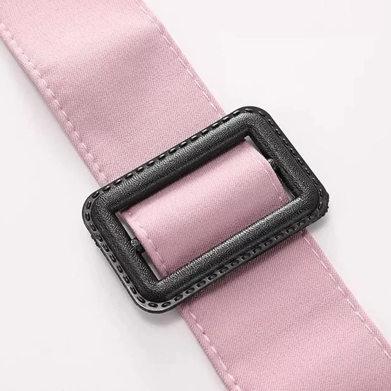 Women Adjustable Buckle Wide Waist Belt Band for for Trench Coat Overcoat Jacket