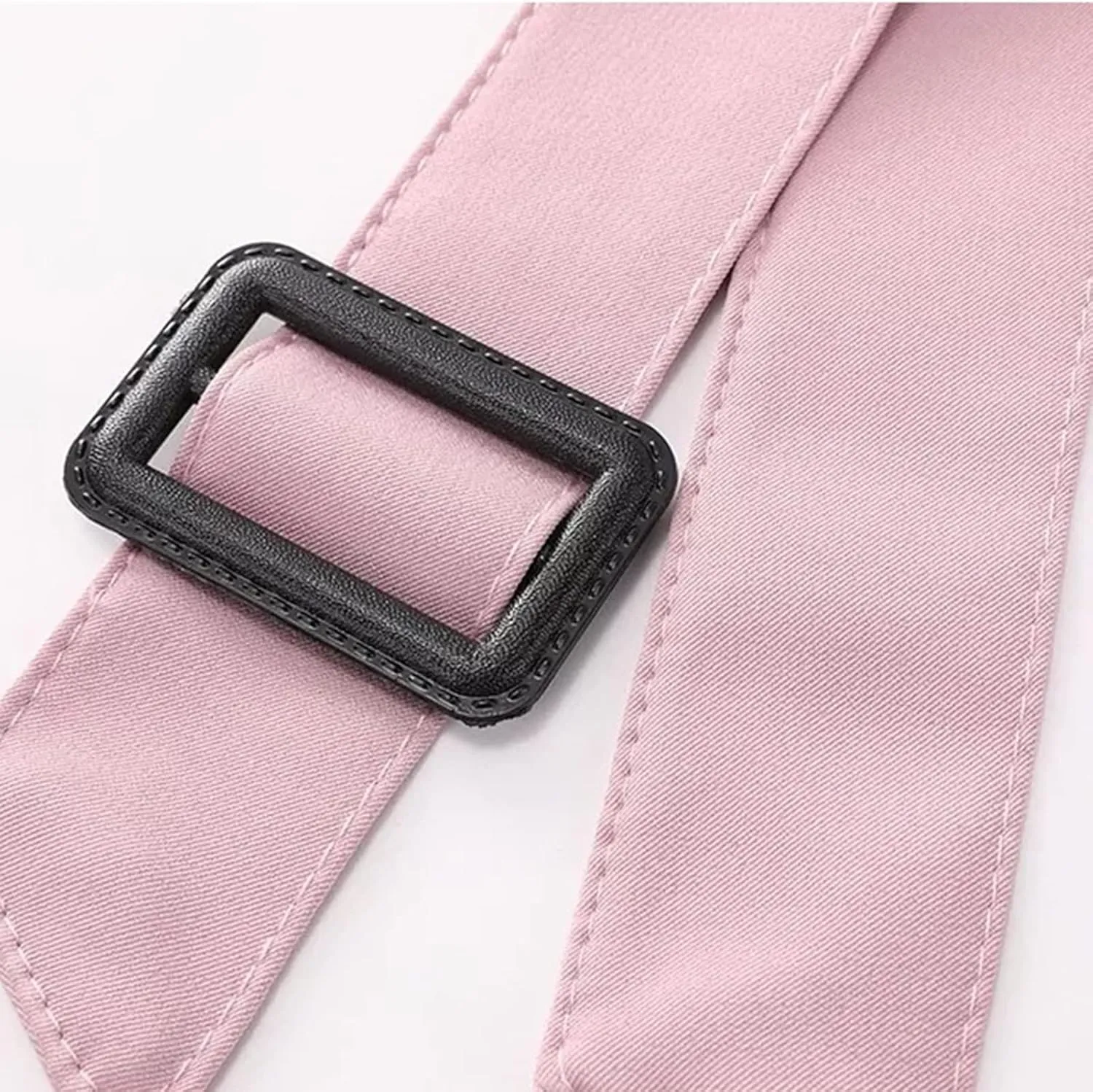 Women Adjustable Buckle Wide Waist Belt Band for for Trench Coat Overcoat Jacket