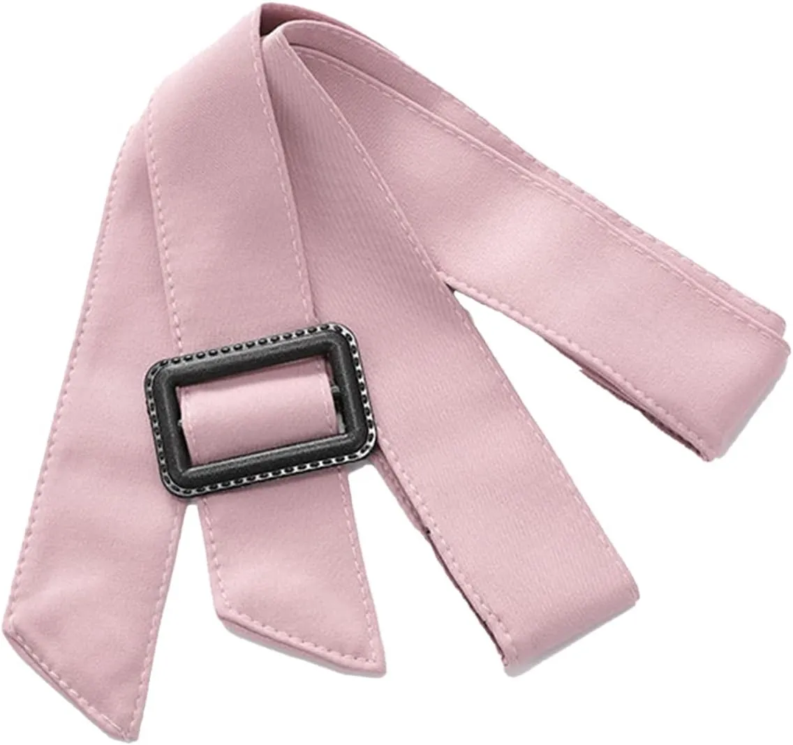Women Adjustable Buckle Wide Waist Belt Band for for Trench Coat Overcoat Jacket