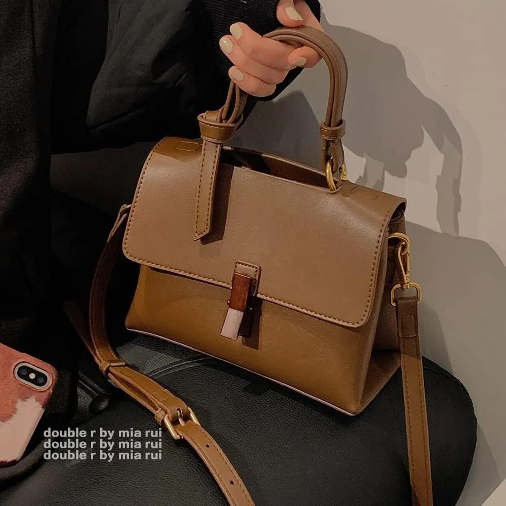 Women Shoulder Bags Genuine Leather Satchels Nutcracker Decoration Messenger Bag Large Capacity Tote