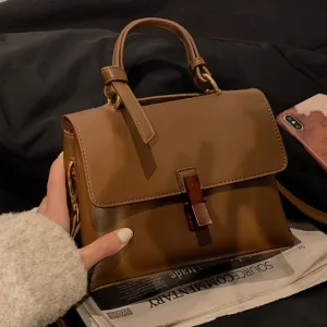 Women Shoulder Bags Genuine Leather Satchels Nutcracker Decoration Messenger Bag Large Capacity Tote