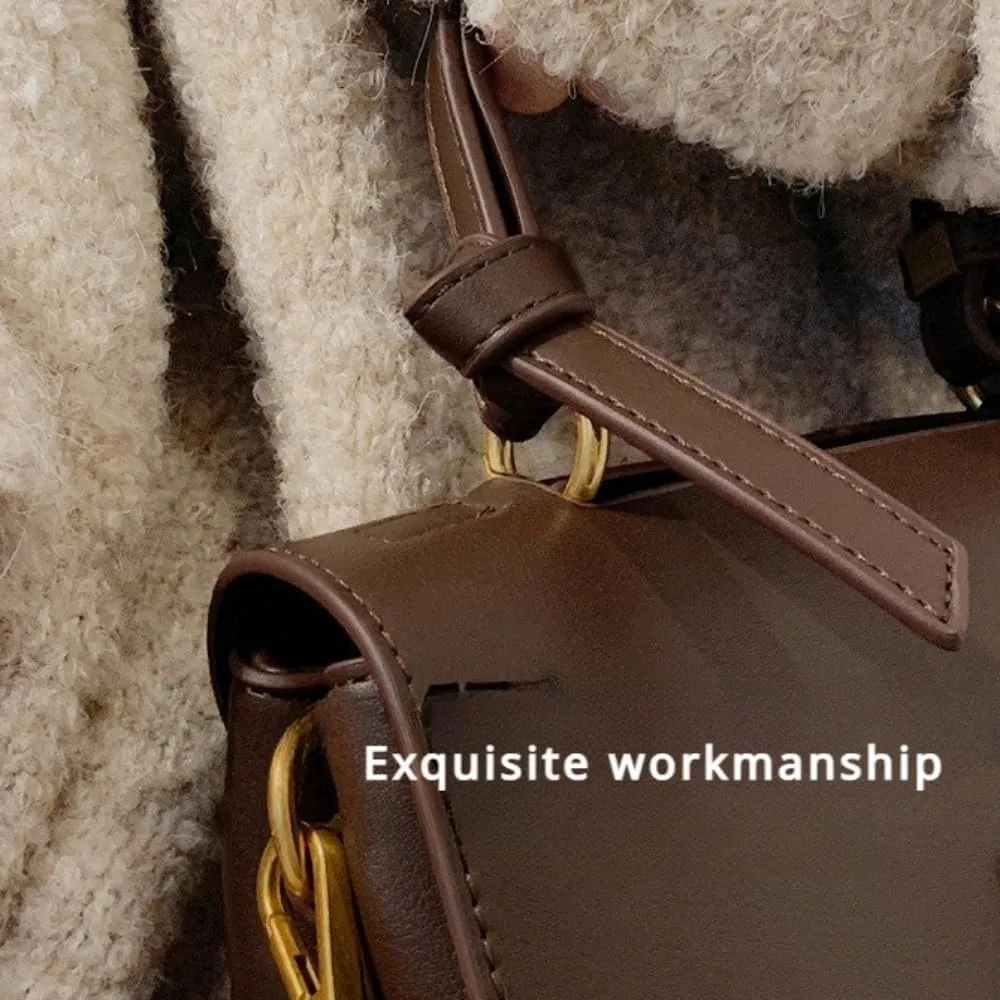 Women Shoulder Bags Genuine Leather Satchels Nutcracker Decoration Messenger Bag Large Capacity Tote